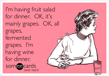 fruit salad for dinner