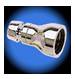 Shower rose saves you up to 50% of water and electricity