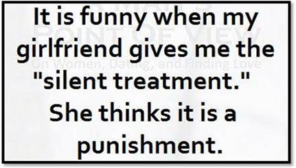 silent treatment punishment
