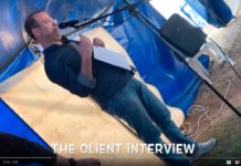 The Client Interview Poem Barry Varkel at McGregor Poetry Festival 2019