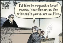 I’d like to request a brief recess, Your Honor… Request a brief recess