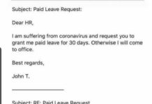 CoronaVirus Blackmail Leave Fail Paid-leave-blackmail