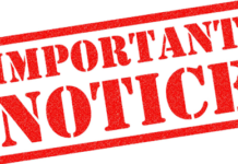 Notice to staff and clients at Pretoria Deeds Office Notice from Deeds Office
