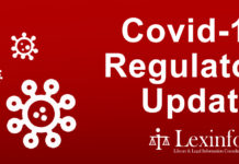 Highlights from Lexinfo Covid-19 Regulatory Update: 23 April 2020 Covid-19 Virus