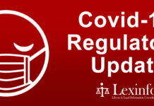 Highlights from the latest Lexinfo Covid-19 Regulatory Update: 24 April 2020. Covid-19 face
