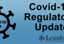 Highlights from the Lexinfo Covid-19 Regulatory Update: 27 May 2020. Corona Virus