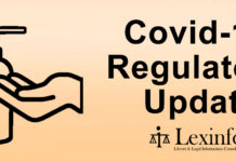Highlights from the Lexinfo Regulatory Update: 19 May 2020 Wash hands_Covid-19