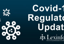 Highlights from the Lexinfo Covid-19 Regulatory Update: 22 June 2020 covid-19 virus for June