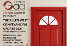 2021 Allen West Annual Conveyancing Updates and New Developments Seminar GAA 2021 Conveyancing Update