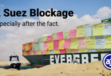 A Suez Blockage Mental Block as per Suez Blockage AJS