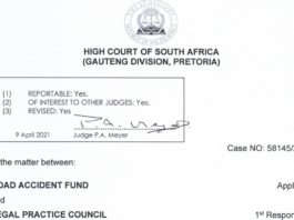 You Can’t Sue Me RAF v LPC 58145/2020 9 April 2021 RAF vs LPC