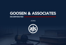 Goosen & Associates Incorporated selects AJS Goosen & Associates selects AJS
