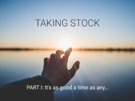 Taking stock – Part I Taking Stock - AJS