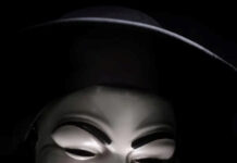 The Faceless Powerful Anonymous guy fawkes mask