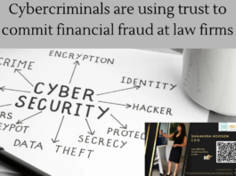 Trusted law firms have trusted communication. Email that is the real thing. cybercriminals using trust to commit fraud
