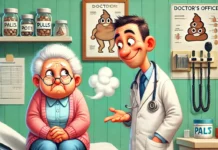 Old lady visits her doctor old lady visits doctor with farting problem