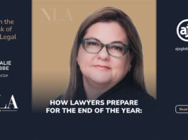 How Lawyers Prepare for the End of the Year: NLA Legal How Lawyers Prepare for Year End NLA Legal