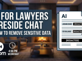 AI for Lawyers Fireside Chat – How to Remove Sensitive Data AI for Lawyers Fireside Chat - How to Remove Sensitive Data