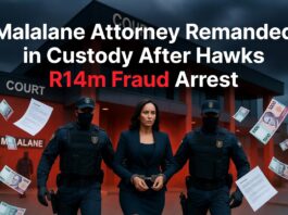 Malalane Attorney Remanded in Custody After Hawks Arrest in R14m Fraud Malalane Attorney arrested for R14M fraud