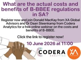 Firm costs and benefits of B-BBEE regulations in SA Codera BEE Report on Costs and Benefits Report