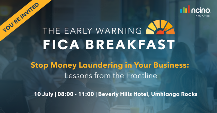 nCino KYC - The Early Warning FICA Breakfast - 10 July 2026
