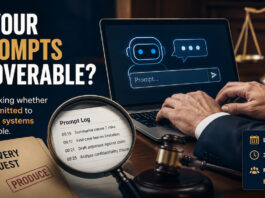 Fireside Feedback: AI Usage in Legal Evidence are your AI prompts discoverable