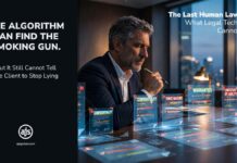 THE ALGORITHM CAN FIND THE SMOKING GUN. BUT IT STILL CANNOT TELL THE CLIENT TO STOP LYING… The Algorithm Can Find the Smoking Gun