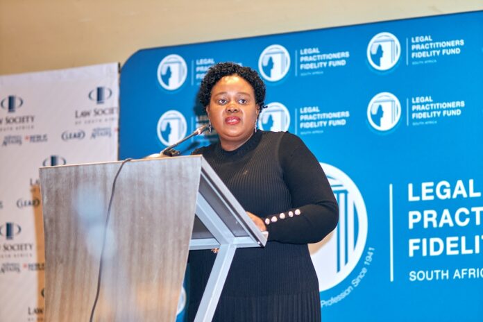 LPFF Mmamoloko Kubayi- Minister of Justice and Constitutional Development