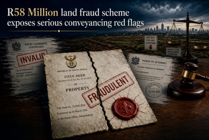 R58 Million land fraud scheme