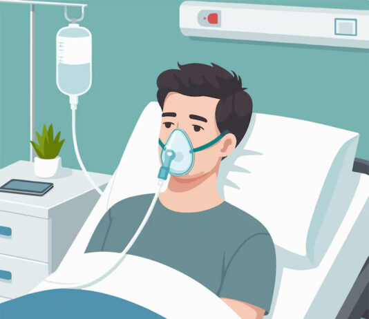A man in hospital asks the nurse… man in hospital bed